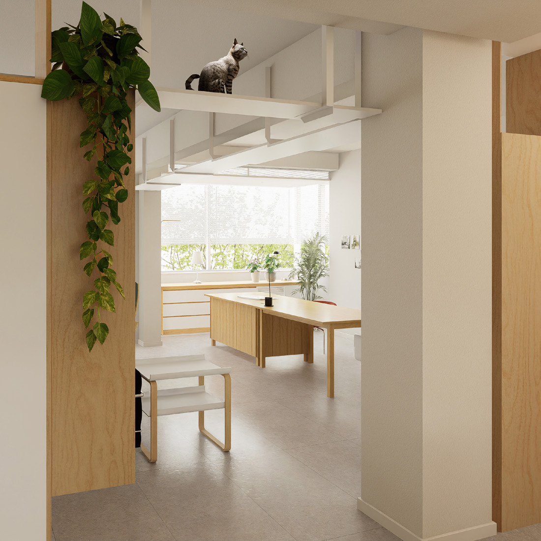 House Z 002 Kyoto インテリアディテール